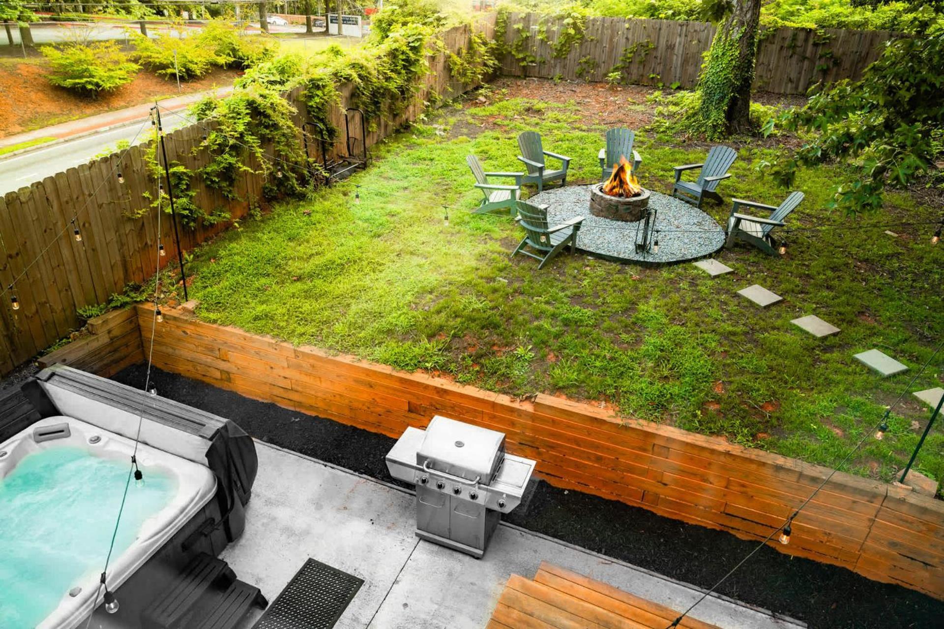 Large Modern Home Centrally Located With Hot Tub Atlanta Exterior photo